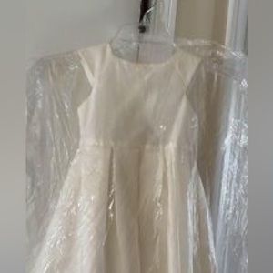 Ivory flower, girl dress